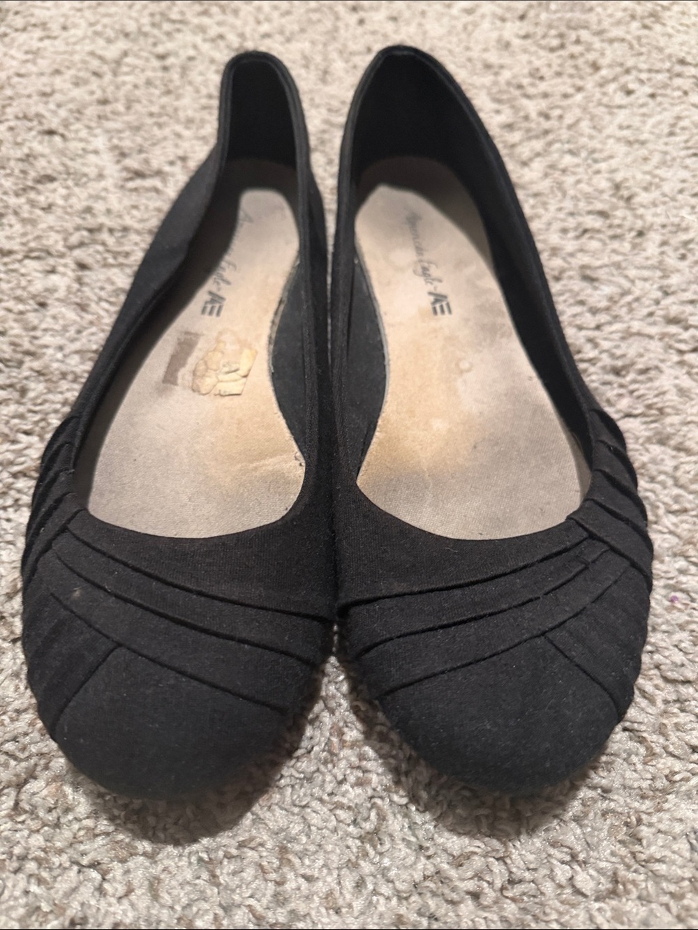 American Eagle Black Ballet Flats